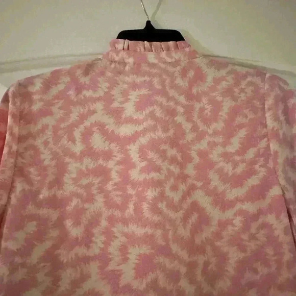 Ladies pink & white TOPSHOP blouse size 2 - Picture 9 of 15